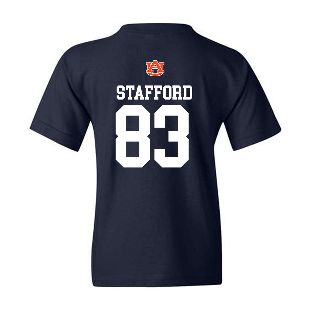 Auburn - NCAA Football : Colby Stafford Replica Shersey Youth T-Shirt