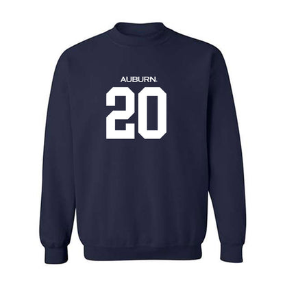 Auburn - NCAA Football : JC Hart - Crewneck Sweatshirt Replica Shersey