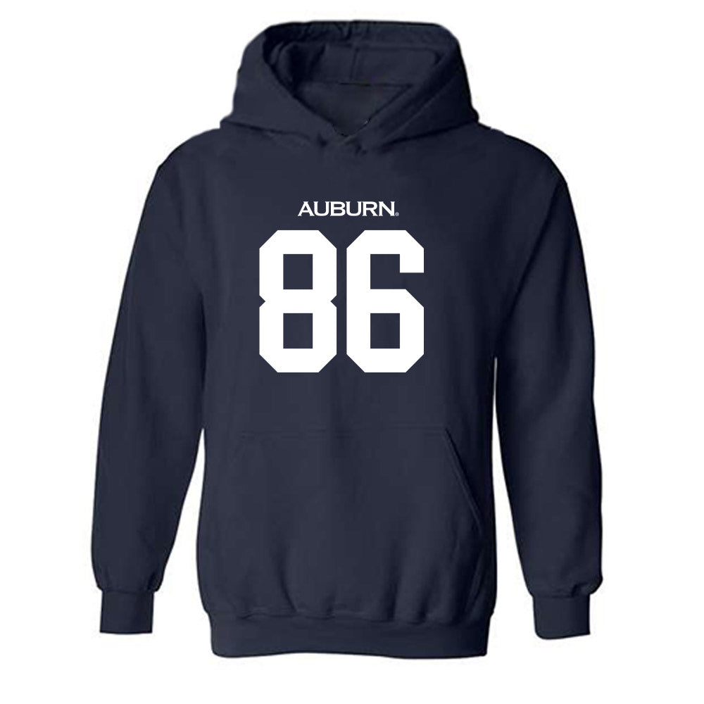 Auburn - NCAA Football : Luke Deal Replica Shersey Hooded Sweatshirt