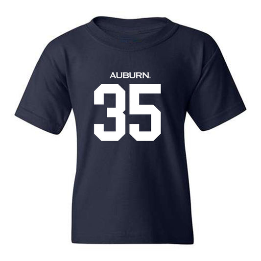 Auburn - NCAA Football : Justin Jones Replica Shersey Youth T-Shirt