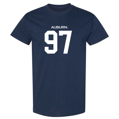 Auburn - NCAA Football : Quientrail Jamison-Travis - Short Sleeve T-Shirt