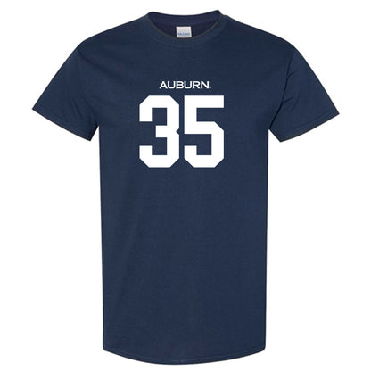 Auburn - NCAA Football : Justin Jones Replica Shersey Short Sleeve T-Shirt