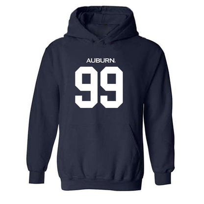 Auburn - NCAA Football : Jayson Jones Replica Shersey Hooded Sweatshirt