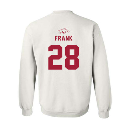 Arkansas - NCAA Baseball : Koty Frank - Crewneck Sweatshirt Replica Shersey