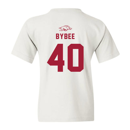 Arkansas - NCAA Baseball : Ben Bybee - Youth T-Shirt Replica Shersey