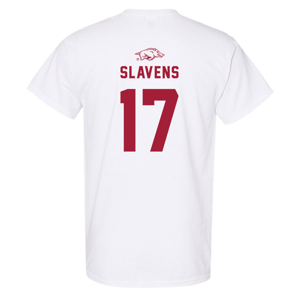 Arkansas - NCAA Baseball : Brady Slavens - T-Shirt Replica Shersey