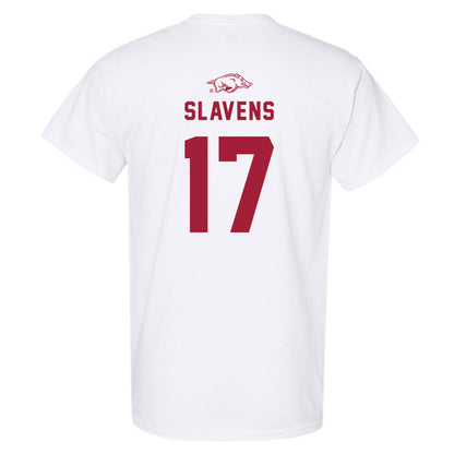 Arkansas - NCAA Baseball : Brady Slavens - T-Shirt Replica Shersey