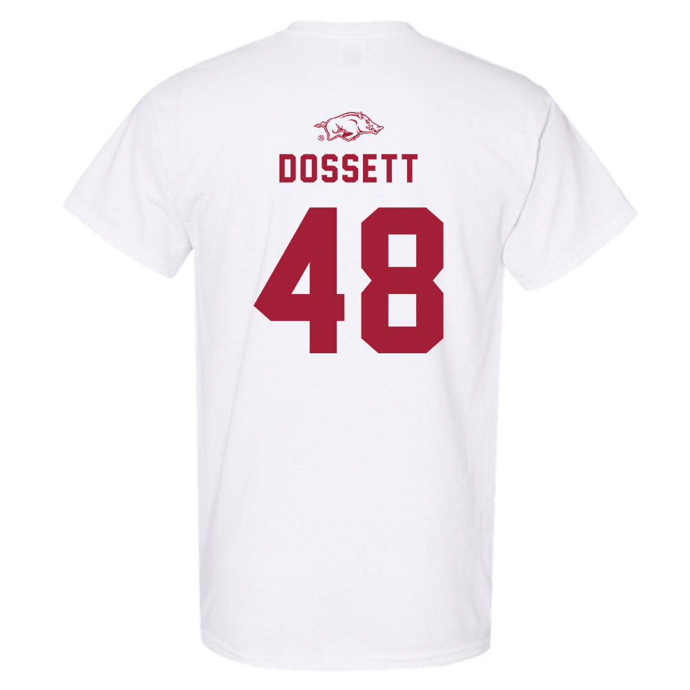 Arkansas - NCAA Baseball : Cooper Dossett - T-Shirt Replica Shersey