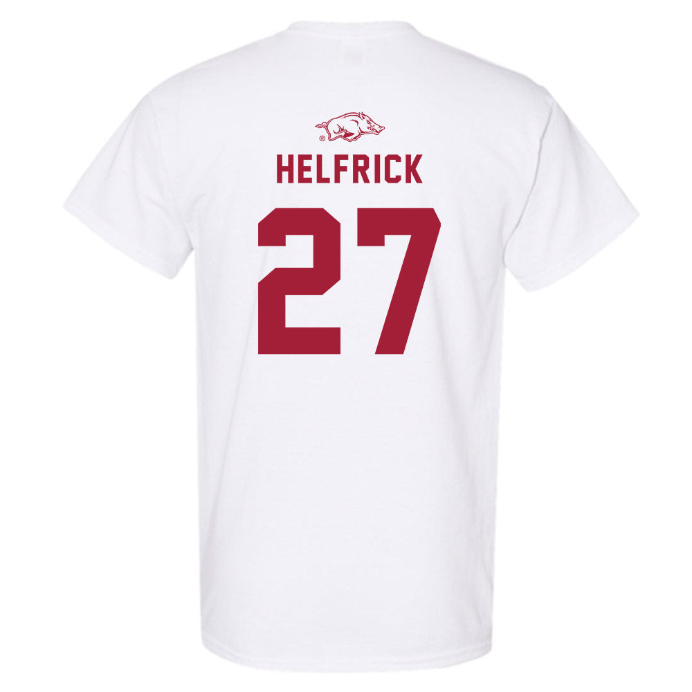 Arkansas - NCAA Baseball : Ryder Helfrick - T-Shirt Replica Shersey