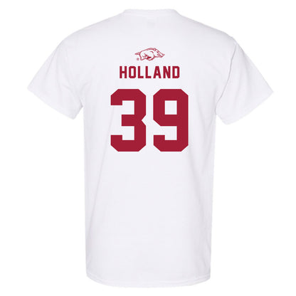 Arkansas - NCAA Baseball : Tucker Holland - T-Shirt Replica Shersey