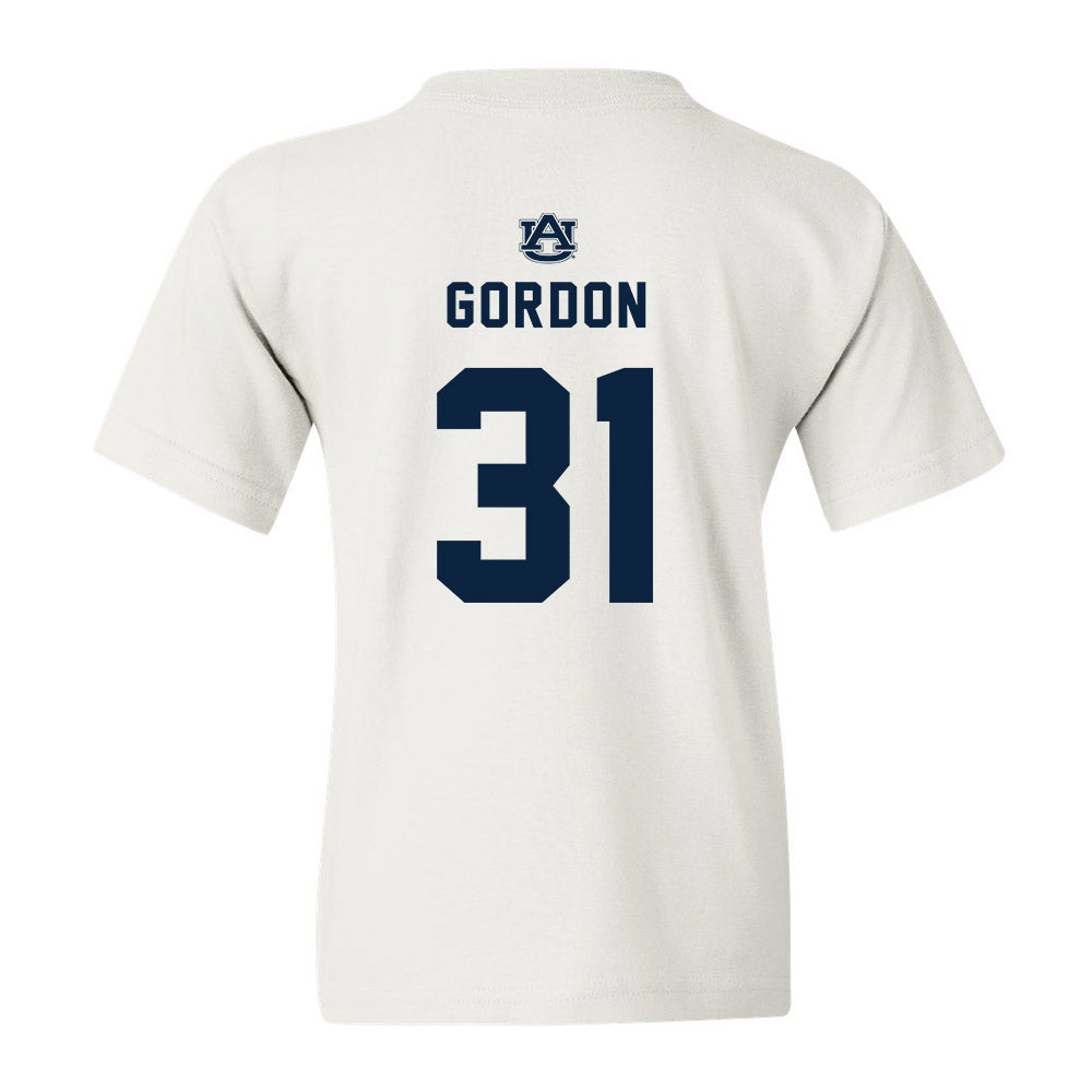 Auburn - NCAA Football : Justin Gordon Replica Shersey Youth T-Shirt
