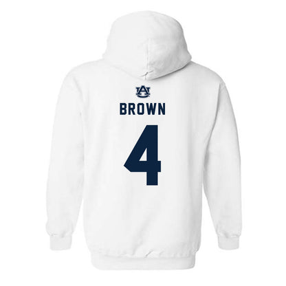 Auburn - NCAA Football : Camden Brown Replica Shersey Hooded Sweatshirt