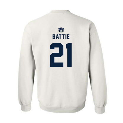 Auburn - NCAA Football : Brian Battie - Crewneck Sweatshirt Replica Shersey