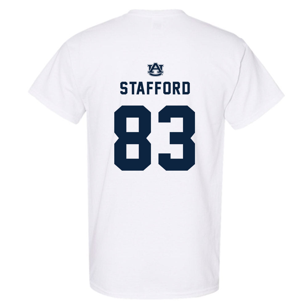 Auburn - NCAA Football : Colby Stafford Replica Shersey Short Sleeve T-Shirt