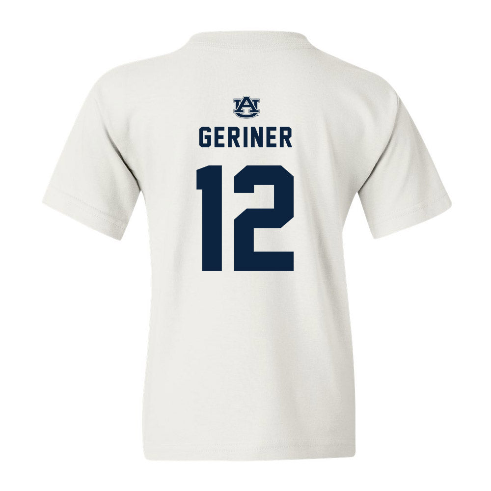 Auburn - NCAA Football : Holden Geriner Replica Shersey Youth T-Shirt