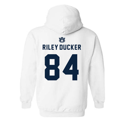 Auburn - NCAA Football : Micah Riley-Ducker Replica Shersey Hooded Sweatshirt