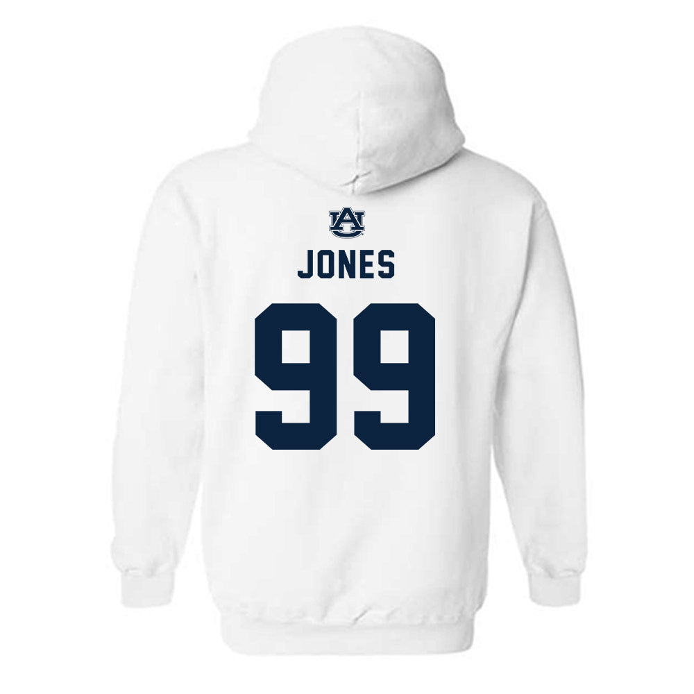 Auburn - NCAA Football : Jayson Jones Replica Shersey Hooded Sweatshirt