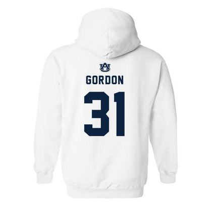 Auburn - NCAA Football : Justin Gordon Replica Shersey Hooded Sweatshirt
