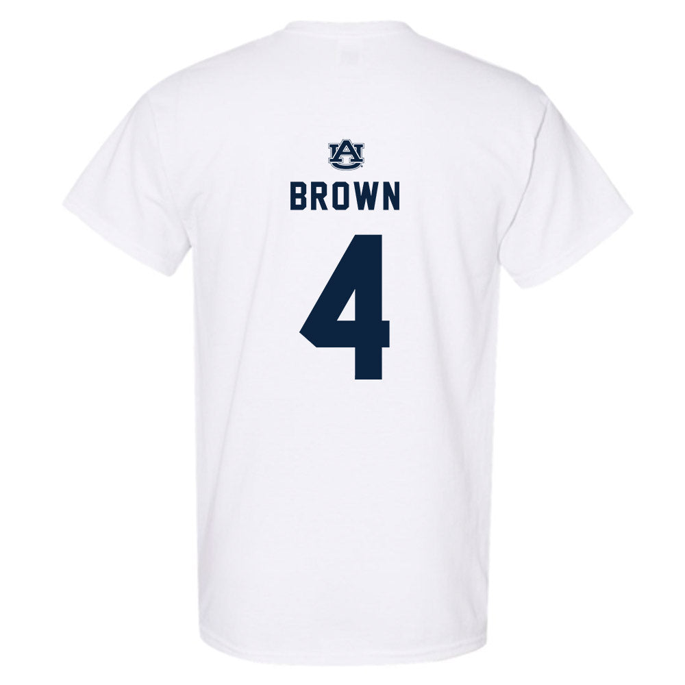 Auburn - NCAA Football : Camden Brown Replica Shersey Short Sleeve T-Shirt