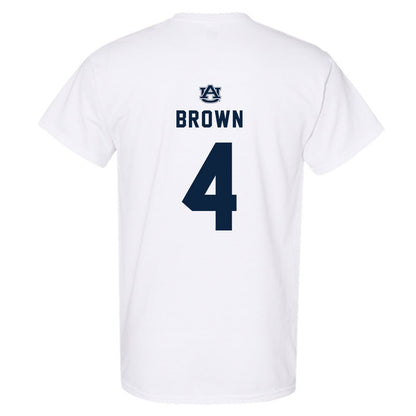 Auburn - NCAA Football : Camden Brown Replica Shersey Short Sleeve T-Shirt