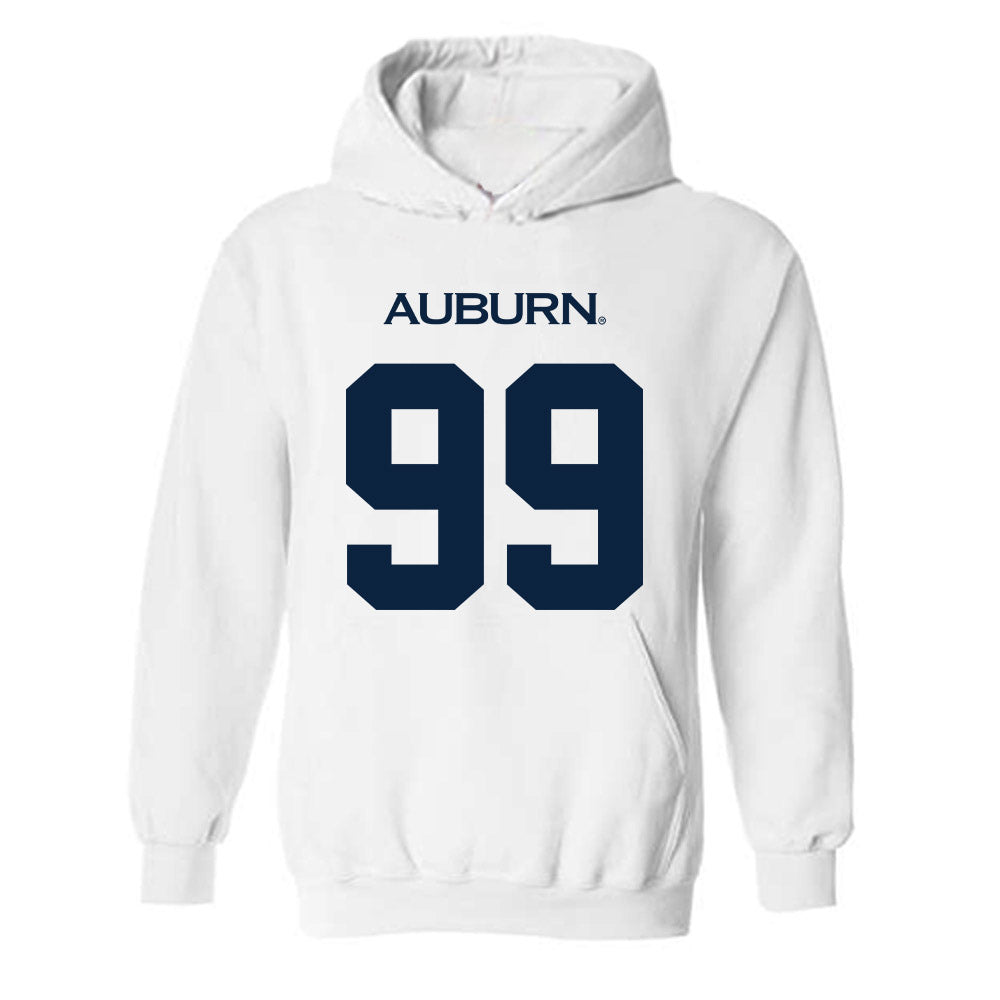 Auburn - NCAA Football : Jayson Jones Replica Shersey Hooded Sweatshirt