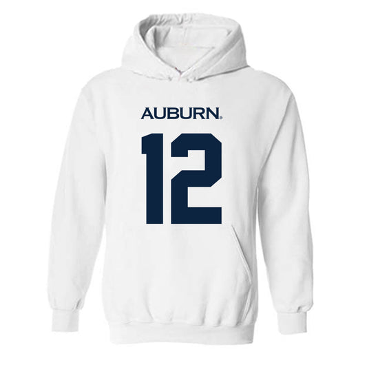 Auburn - NCAA Football : Holden Geriner Replica Shersey Hooded Sweatshirt