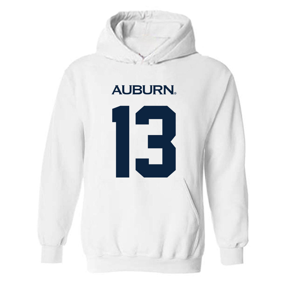 Auburn - NCAA Football : Cam Riley Replica Shersey Hooded Sweatshirt