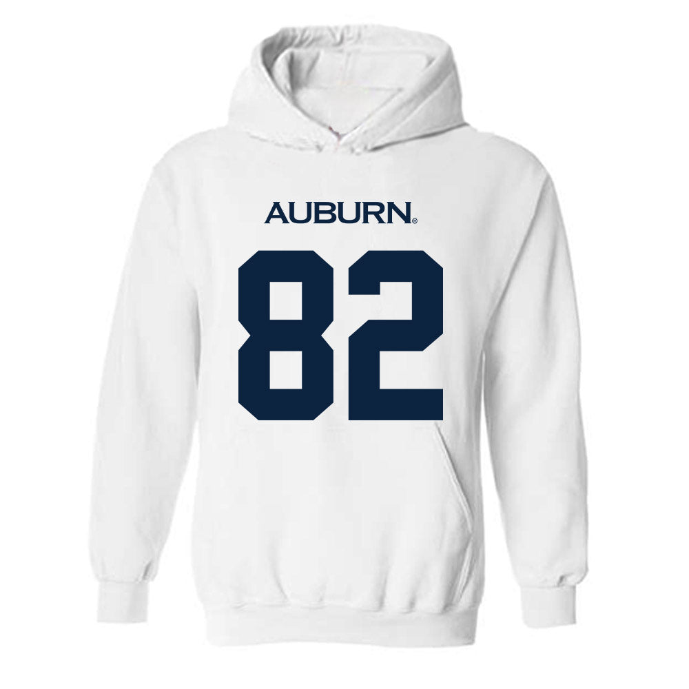 Auburn - NCAA Football : Jacob Kruse Replica Shersey Hooded Sweatshirt