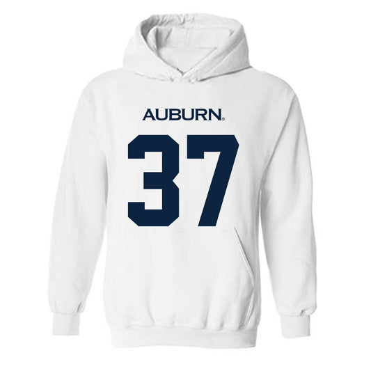 Auburn - NCAA Football : Rod Elston Replica Shersey Hooded Sweatshirt
