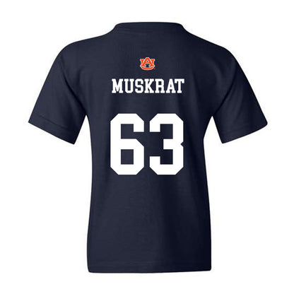 Auburn - NCAA Football : Jaden Muskrat - Youth T-Shirt