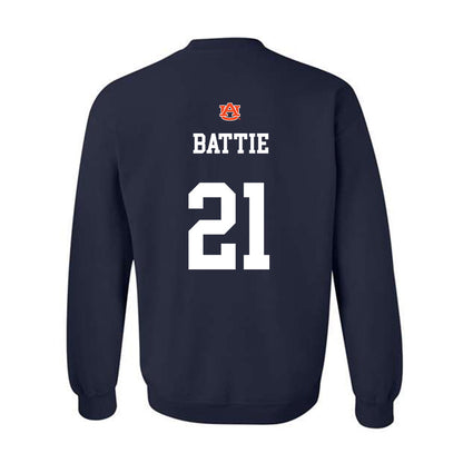 Auburn - NCAA Football : Brian Battie - Crewneck Sweatshirt Classic Shersey