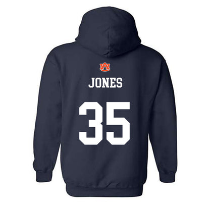 Auburn - NCAA Football : Justin Jones Hooded Sweatshirt