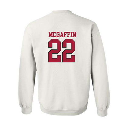 Arkansas - NCAA Softball : Nikki McGaffin - Crewneck Sweatshirt Replica Shersey