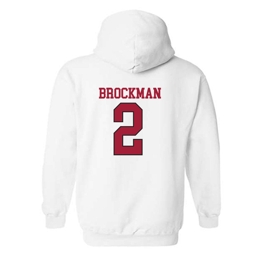 Arkansas - NCAA Softball : Kylie Brockman - Hooded Sweatshirt Replica Shersey