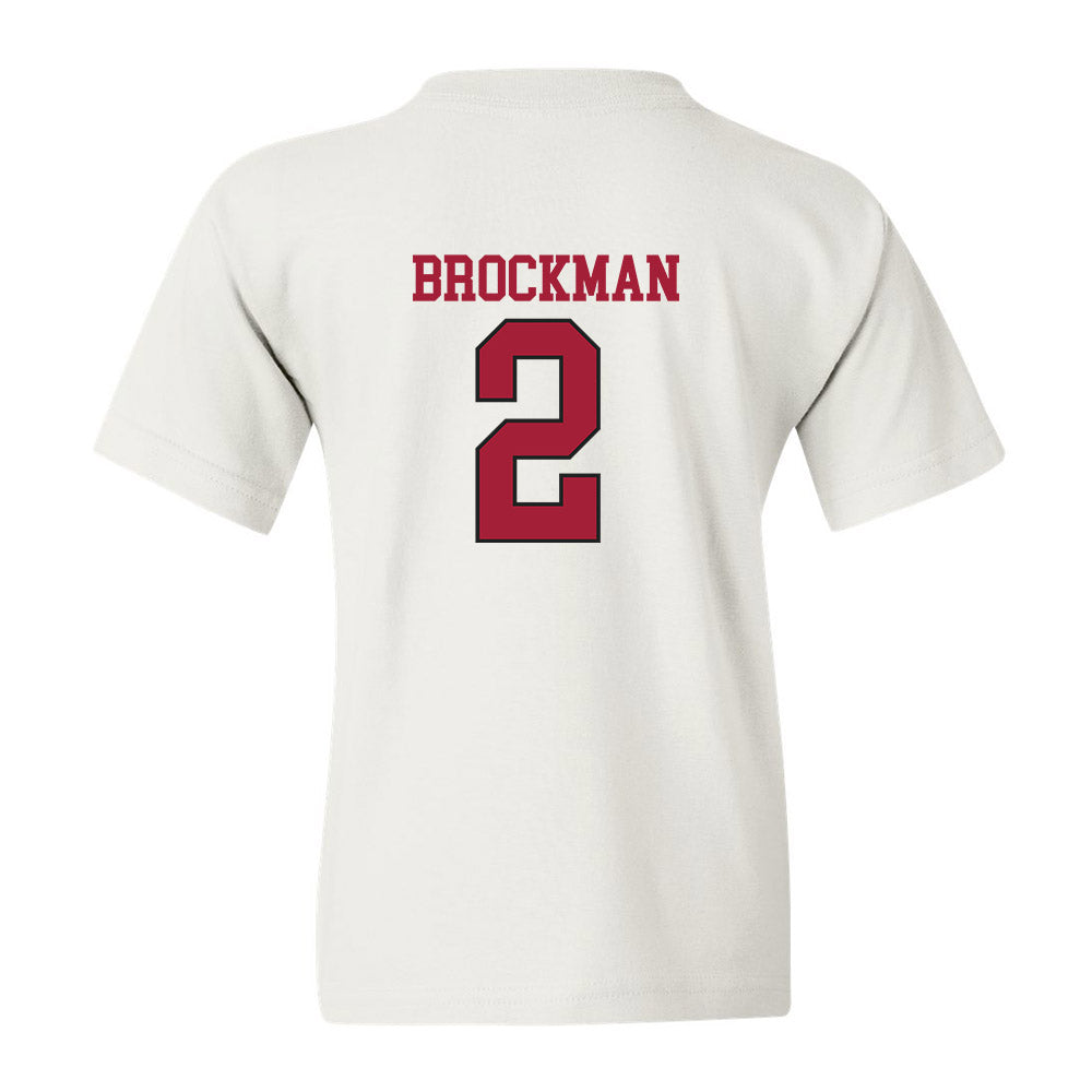 Arkansas - NCAA Softball : Kylie Brockman - Youth T-Shirt Replica Shersey