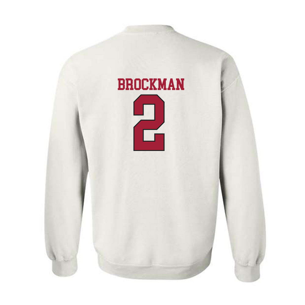 Arkansas - NCAA Softball : Kylie Brockman - Crewneck Sweatshirt Replica Shersey