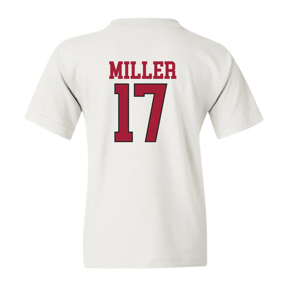 Arkansas - NCAA Softball : Kennedy Miller - Youth T-Shirt Replica Shersey