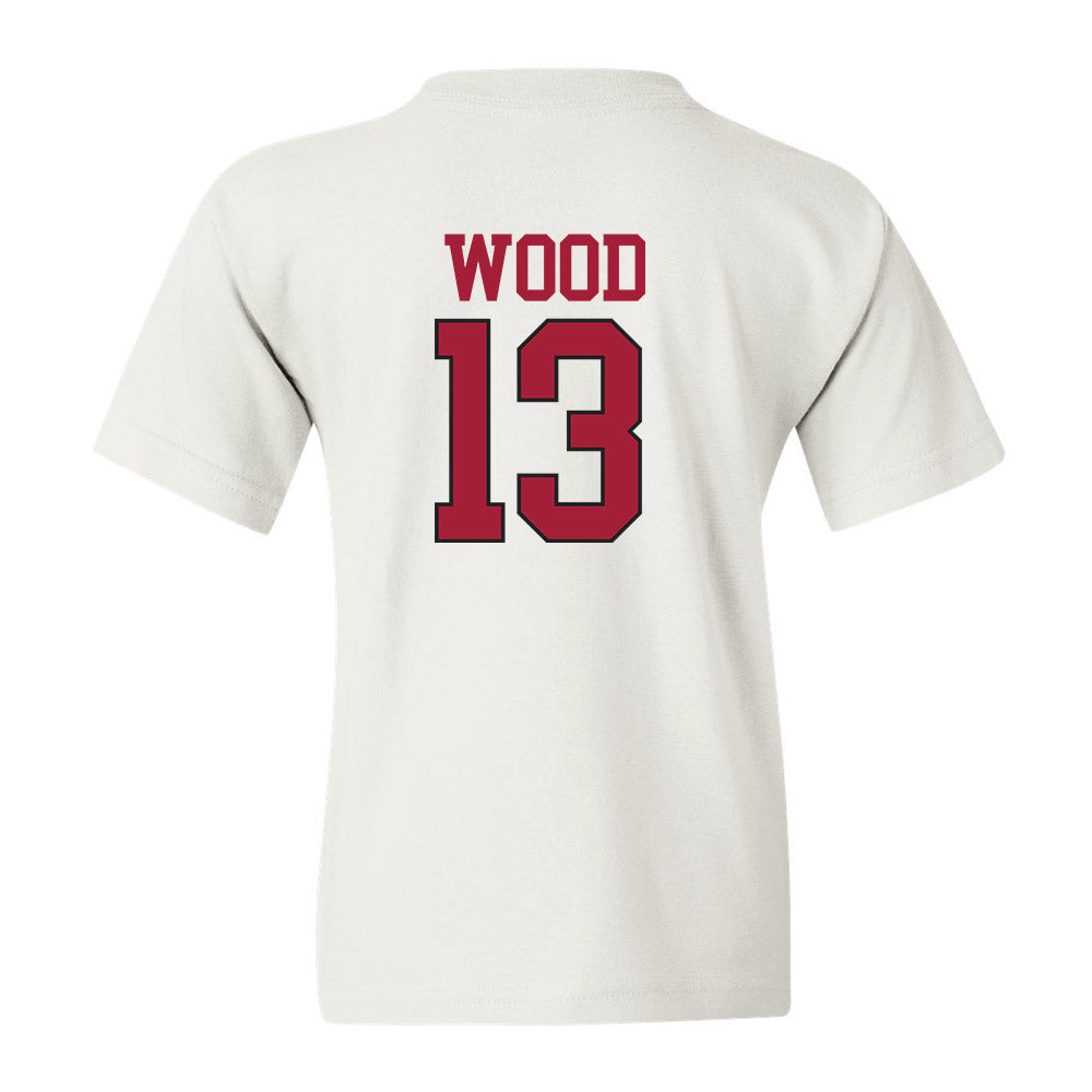 Arkansas - NCAA Softball : Kasey Wood - Youth T-Shirt Replica Shersey