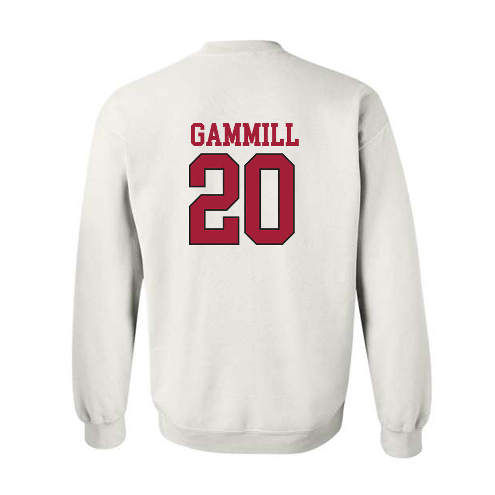 Arkansas - NCAA Softball : Hannah Gammill - Crewneck Sweatshirt Replica Shersey