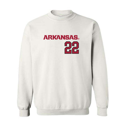 Arkansas - NCAA Softball : Nikki McGaffin - Crewneck Sweatshirt Replica Shersey