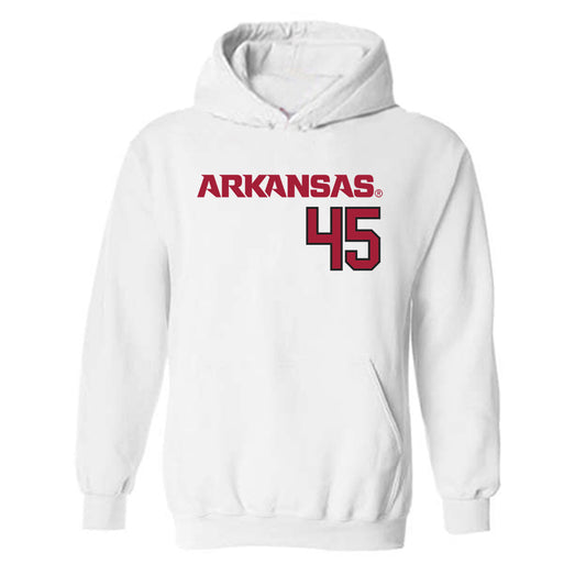 Arkansas - NCAA Softball : Jayden Wells - Hooded Sweatshirt Replica Shersey