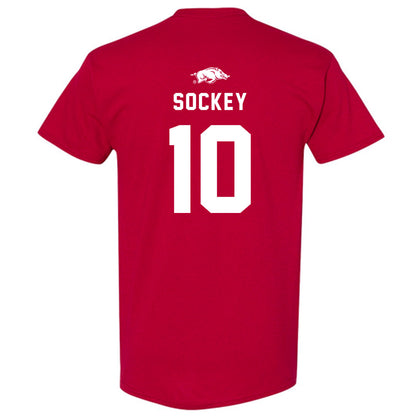 Arkansas - NCAA Softball : Ally Sockey - T-Shirt Replica Shersey