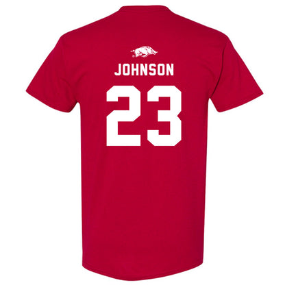 Arkansas - NCAA Softball : Reagan Johnson - T-Shirt Replica Shersey