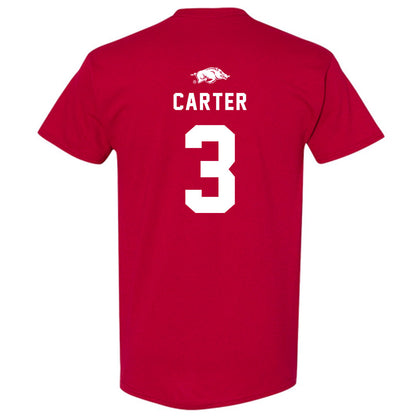 Arkansas - NCAA Softball : Nia Carter - T-Shirt Replica Shersey