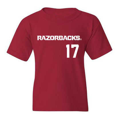 Arkansas - NCAA Softball : Kennedy Miller - Youth T-Shirt Replica Shersey