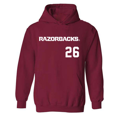 Arkansas - NCAA Softball : Atalyia Rijo - Hooded Sweatshirt Replica Shersey