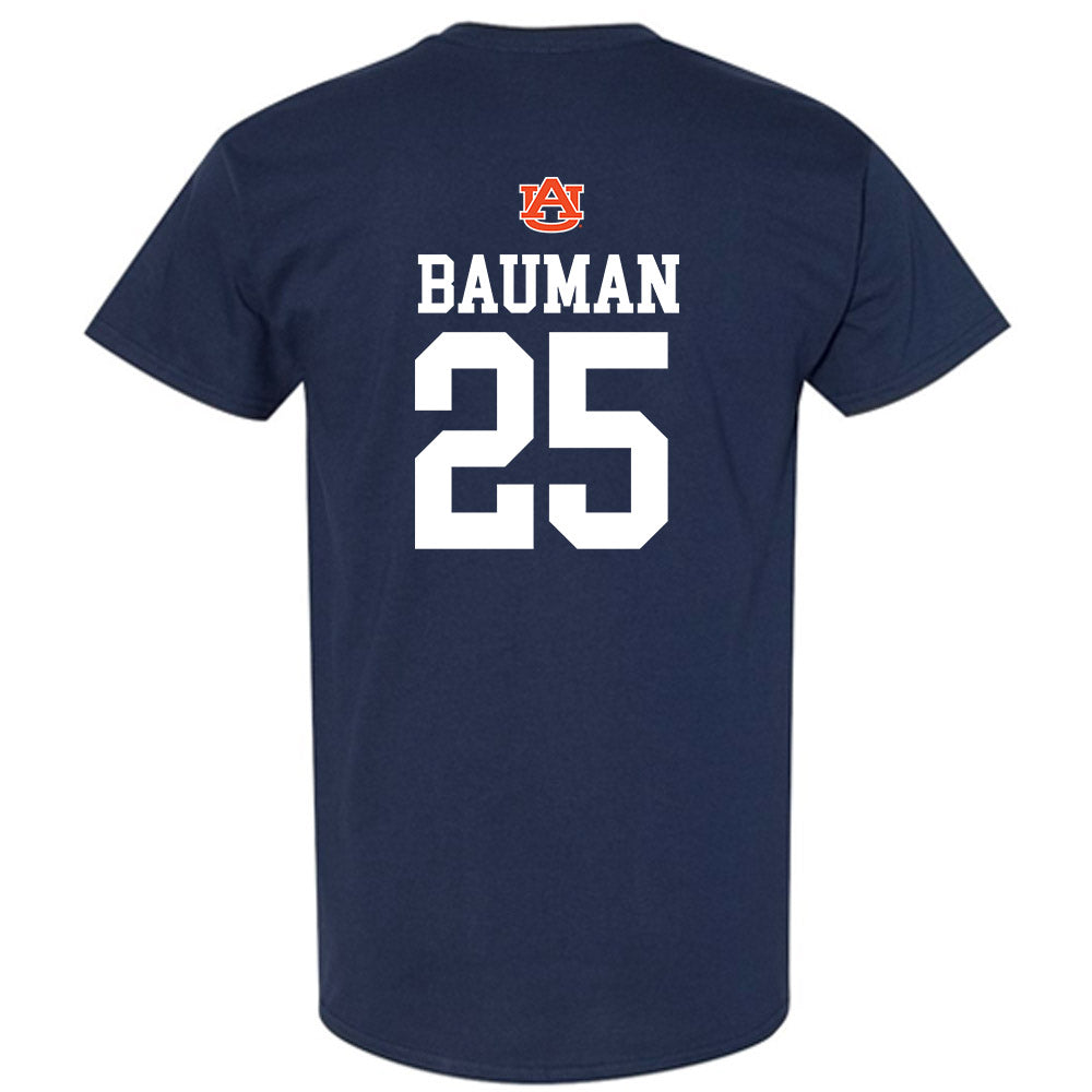 Auburn - NCAA Baseball : Tanner Bauman - T-Shirt Replica Shersey