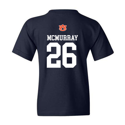 Auburn - NCAA Baseball : Cooper McMurray - Youth T-Shirt Replica Shersey