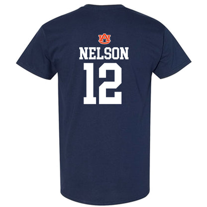 Auburn - NCAA Baseball : Drew Nelson - T-Shirt Replica Shersey