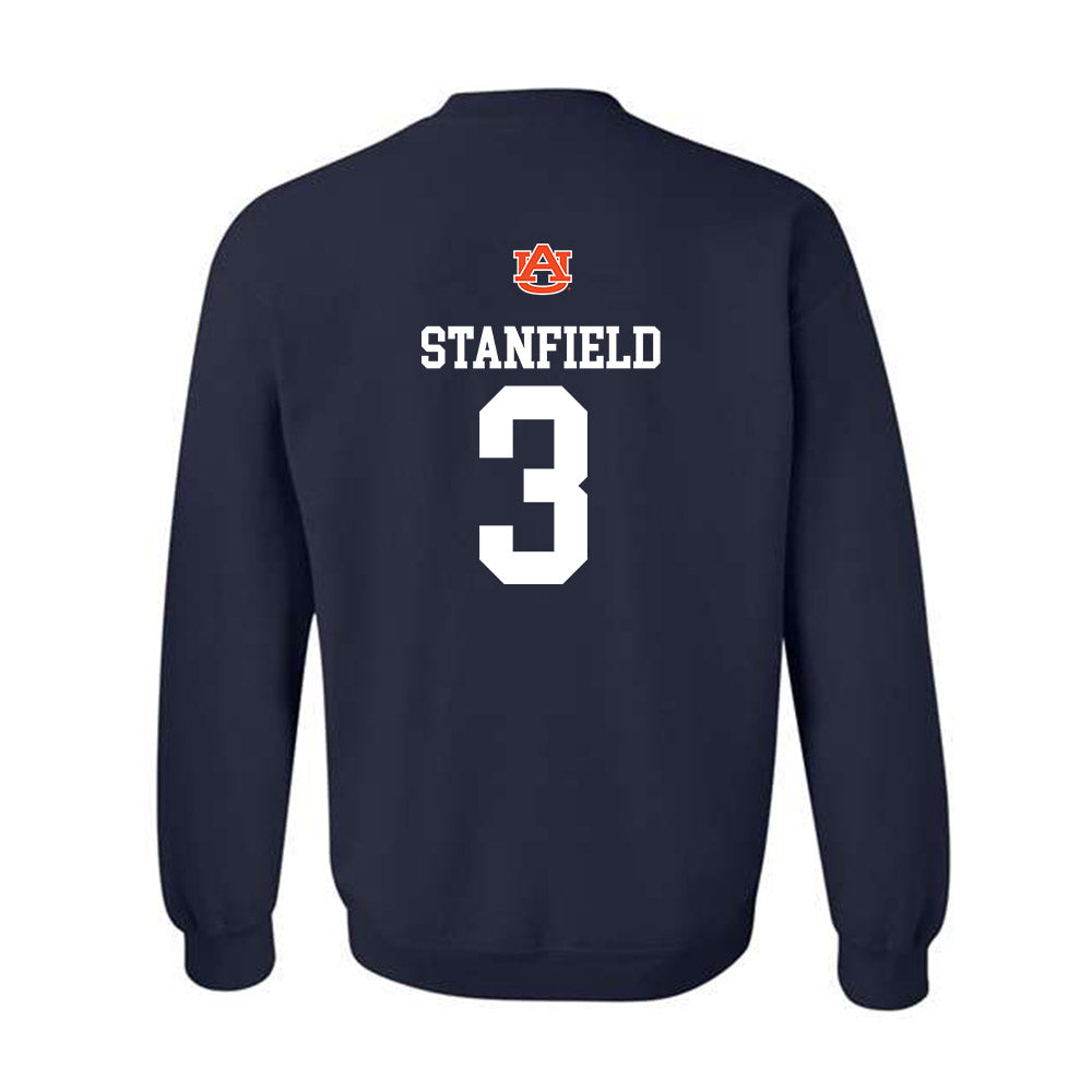 Auburn - NCAA Baseball : Chris Stanfield - Crewneck Sweatshirt Replica Shersey